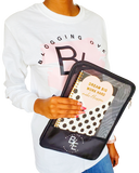 Blogging Over Everything Zipper File Folder