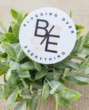 Blogging Over Everything Die Cut Sticker