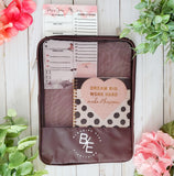 Blogging Over Everything Zipper File Folder