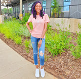 Grow Through what you Go Through (Woman's) T-Shirt