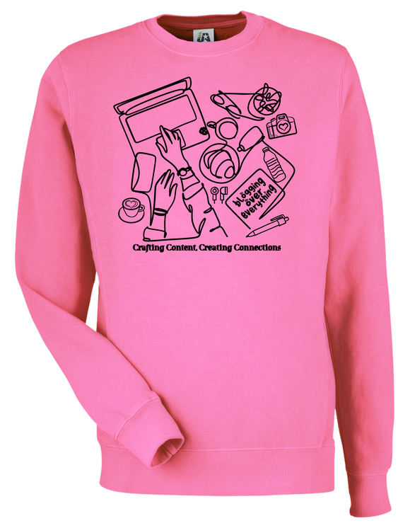 Crafting Content, Creating Connections Sweatshirt