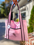 Blogging Over Everything Pink Tote Bag