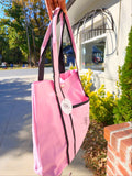 Blogging Over Everything Pink Tote Bag