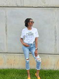 Chic Happens. I Adjust. Cropped T-Shirt
