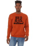 Bold Black Brilliant Sweatshirt