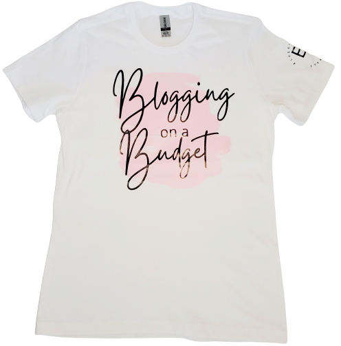 Blogging on a Budget  (Women's) T-Shirt