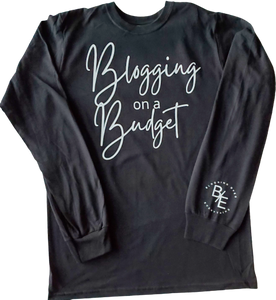 Blogging on a Budget (Men's) Long Sleeve Shirt