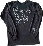 Blogging on a Budget (Men's) Long Sleeve Shirt