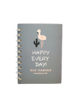 Mini Flamingo Spiral Notebook