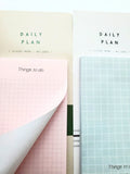 Mini Daily Plan Memo Pad