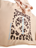 Peace and Tranquility Cropped Fleece Hoodie