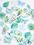 Random Plant and Flower Stickers (10pcs.)