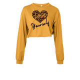 Love Yourself Cropped Long Sleeve Shirt